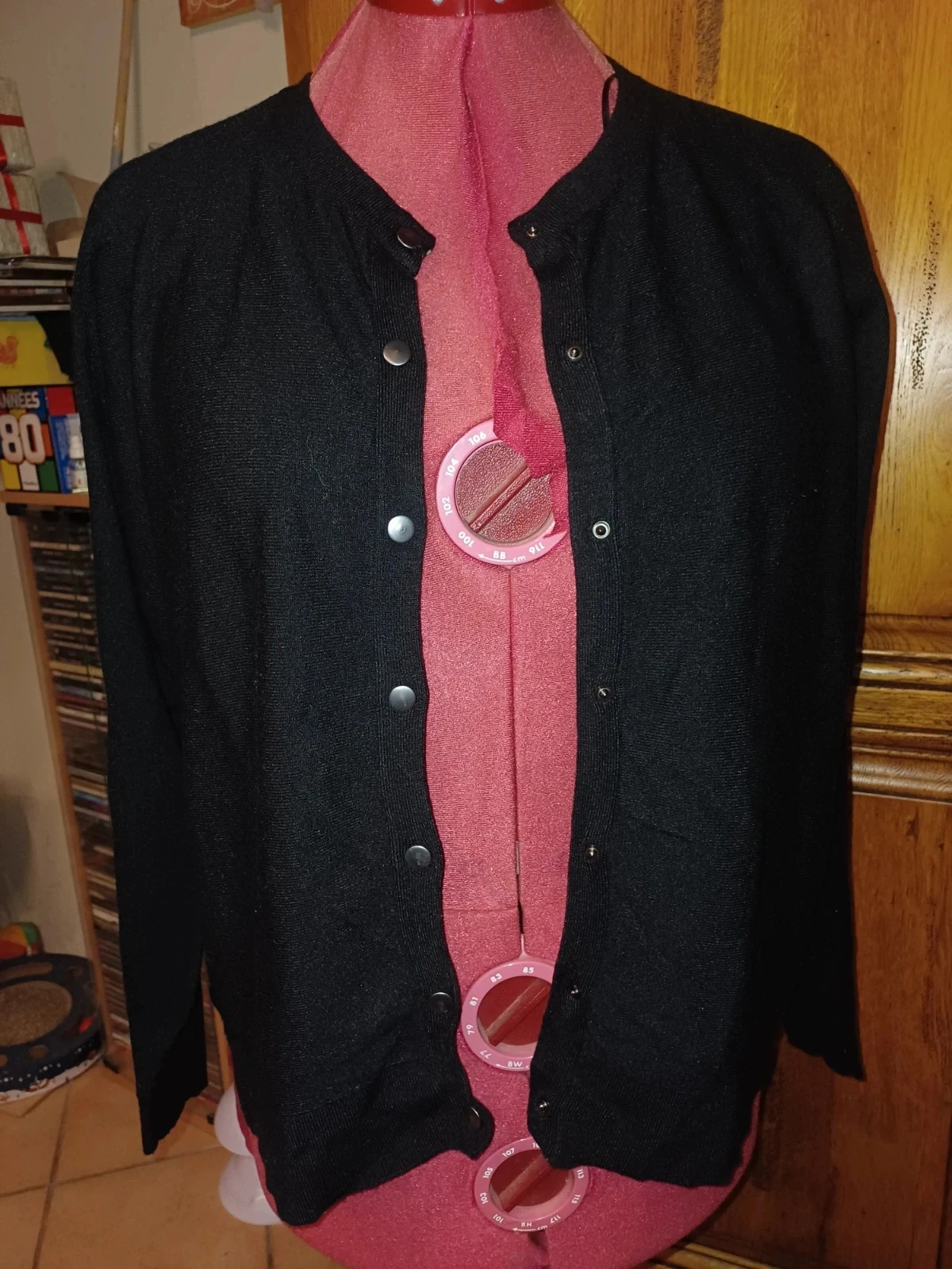 Black cardigan size 42 brand street one – photo 6